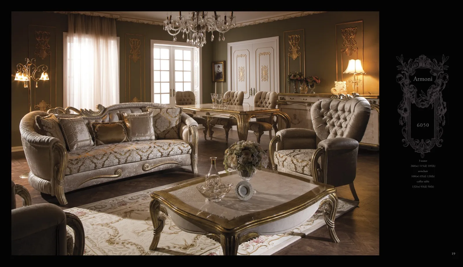 Inegol & Kayseri Luxury Furniture Collection Model 134 — Furniture, Bedroom Suites, Sofa Sets & Carpets | AFRIMEKS Foreign Trade