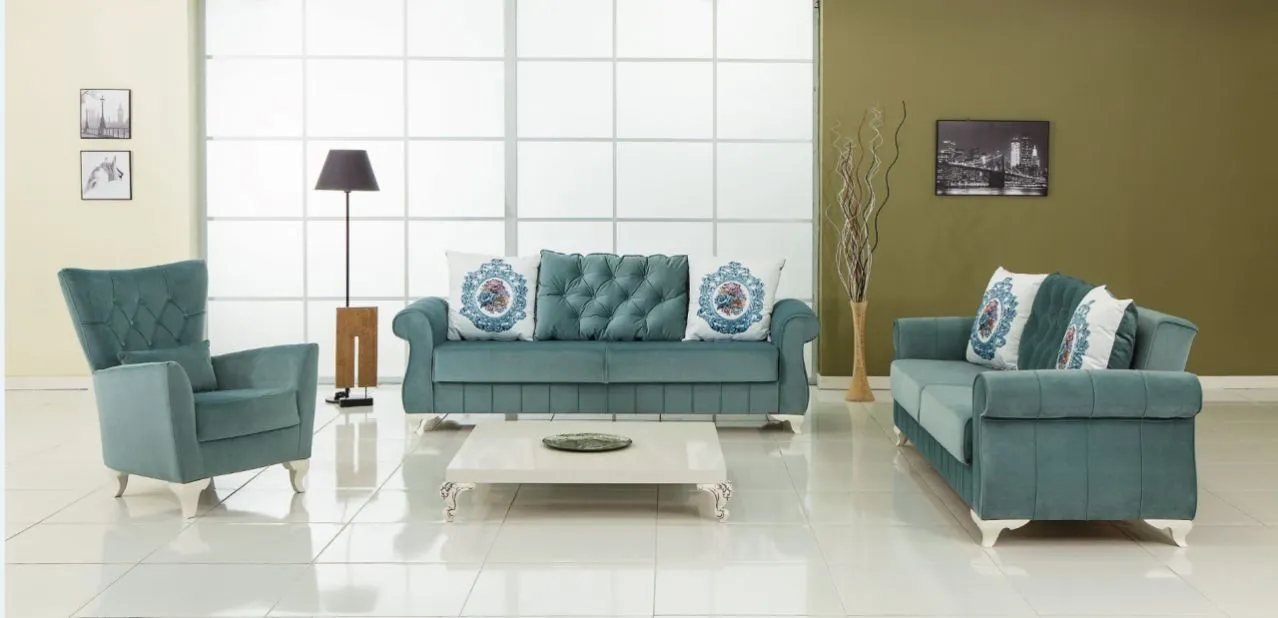 Lux Modern Chester Sofa Set (3+3+1+1) — Inegol Export — Furniture, Bedroom Suites, Sofa Sets & Carpets | AFRIMEKS Foreign Trade