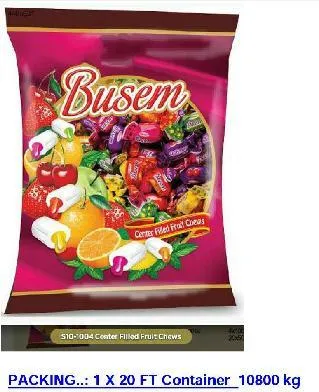Fruit Bonbon & Soft Toffee Candies (1 kg / 24 Box Carton) Model 6 — Food, Pulses & Fast-Moving Consumer Goods | AFRIMEKS Foreign Trade