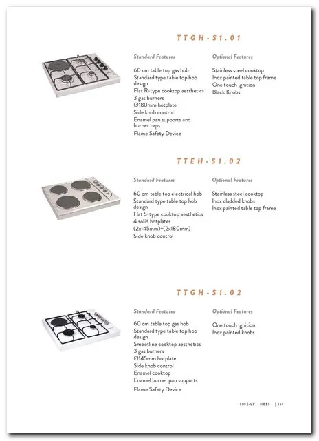 Built-in Glass Hob, Oven & Hood Collection Model 260 — Major Appliances, Refrigeration & Consumer Electronics | AFRIMEKS Foreign Trade
