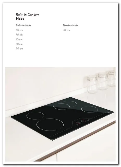 Built-in Glass Hob, Oven & Hood Collection Model 258 — Major Appliances, Refrigeration & Consumer Electronics | AFRIMEKS Foreign Trade