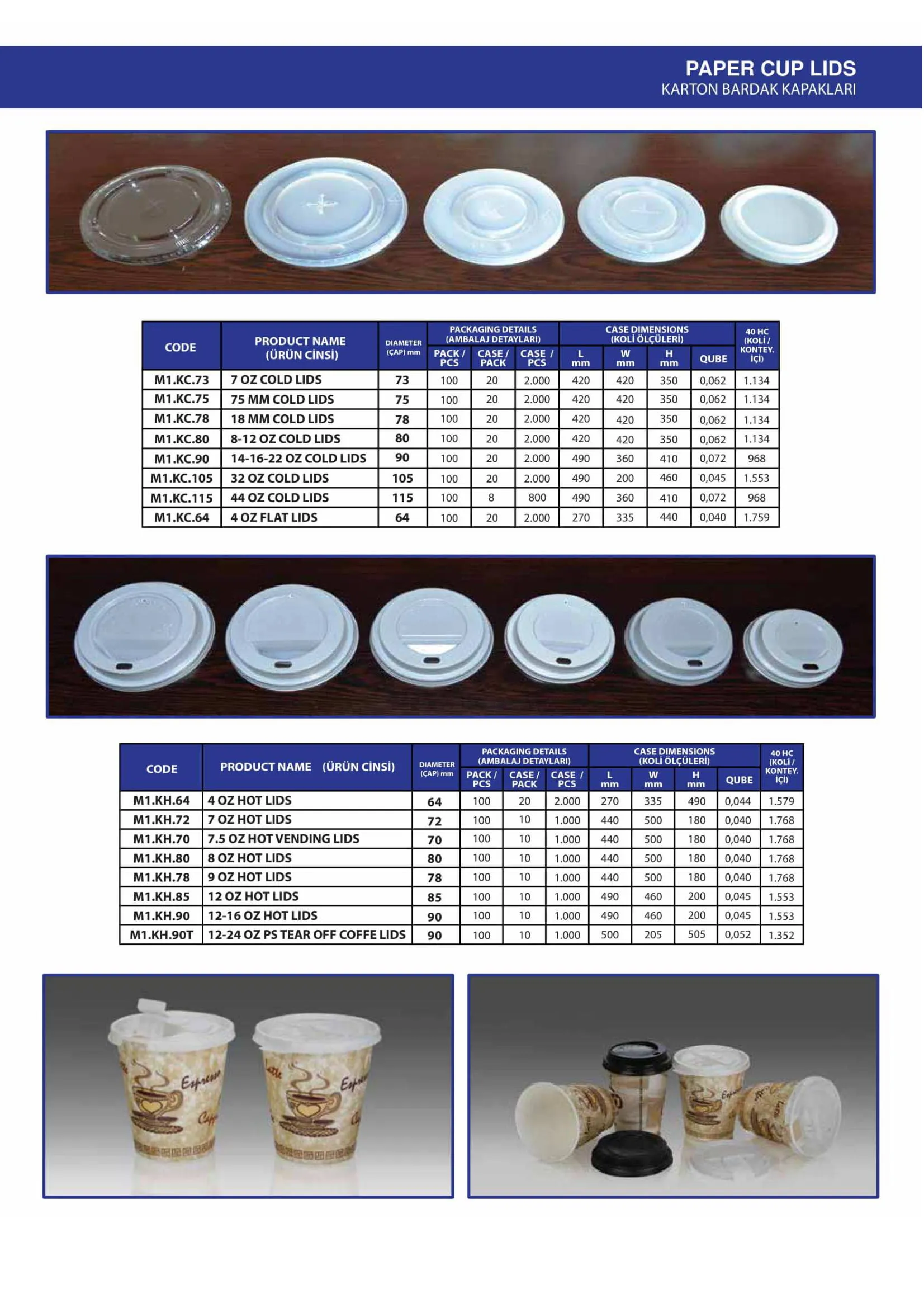 Custom Printed Hot/Cold Paper Cup Series Size 23 — Disposable Packaging, Paper Cups & Stationery | AFRIMEKS Foreign Trade