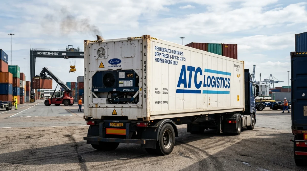 20FT Diesel Generator Cold Room Container (0°C / +4°C) — Mobile Cold Storage & Blast Freezer Containers | AFRIMEKS Foreign Trade