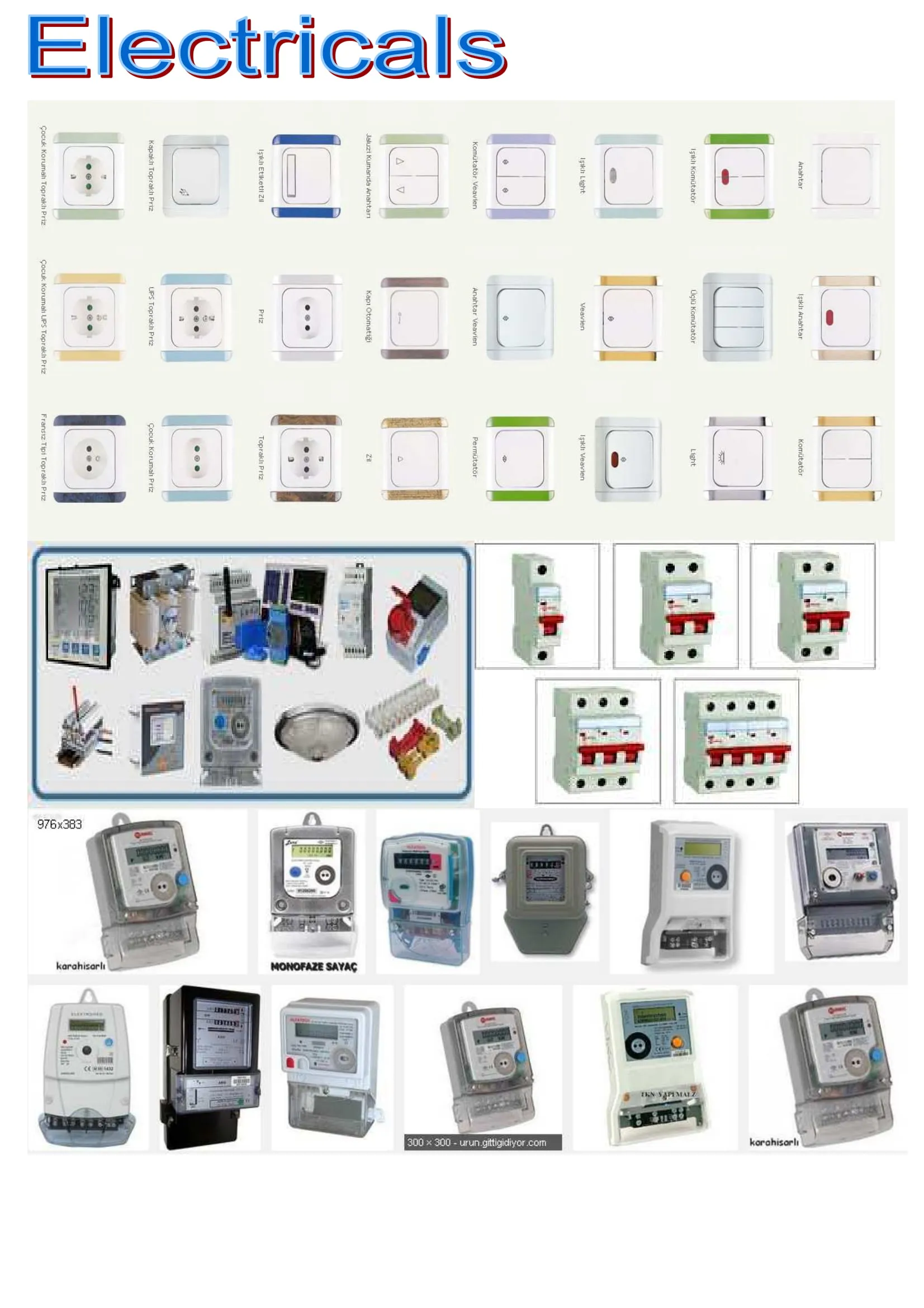 TSE Certified Electrical Installation & Infrastructure Materials Model 14 — Construction Materials, Steel Security Doors & Building Profiles | AFRIMEKS Foreign Trade