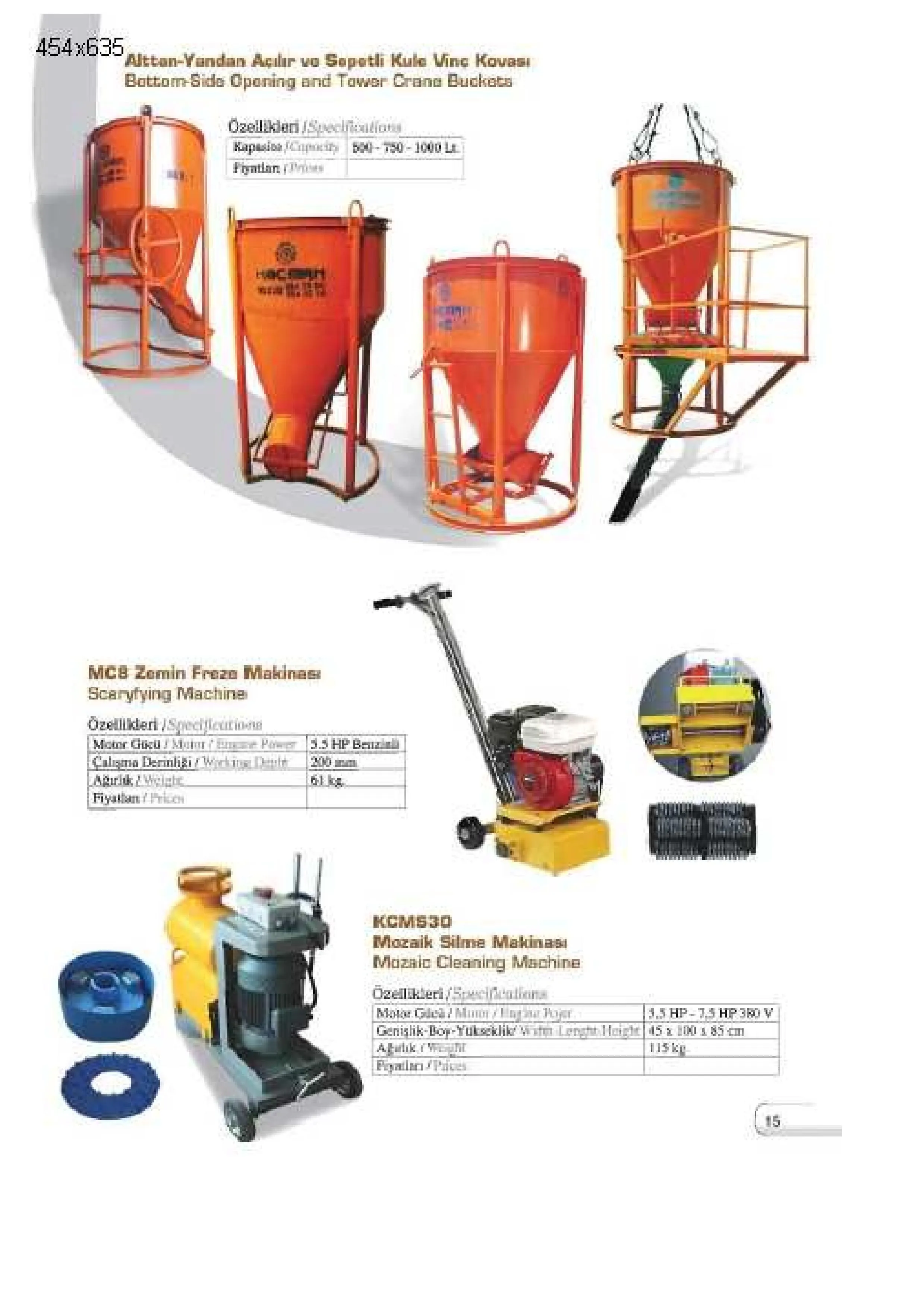 Site-Type Concrete Mixer & Light Construction Machinery Model 15 — Construction Materials, Steel Security Doors & Building Profiles | AFRIMEKS Foreign Trade