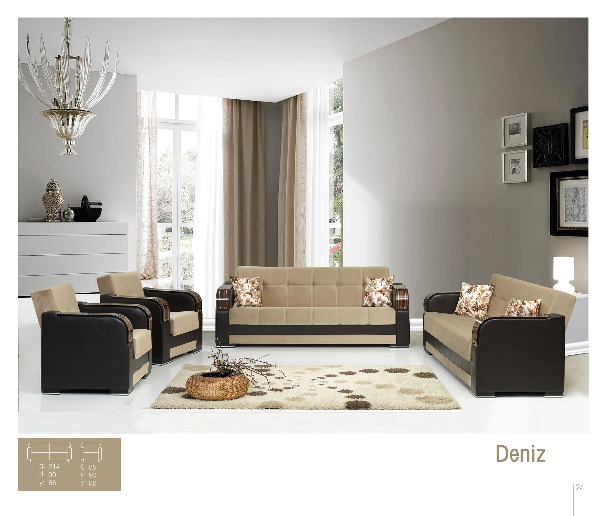 Inegol & Kayseri Luxury Furniture Collection Model 49 — Furniture, Bedroom Suites, Sofa Sets & Carpets | AFRIMEKS Foreign Trade
