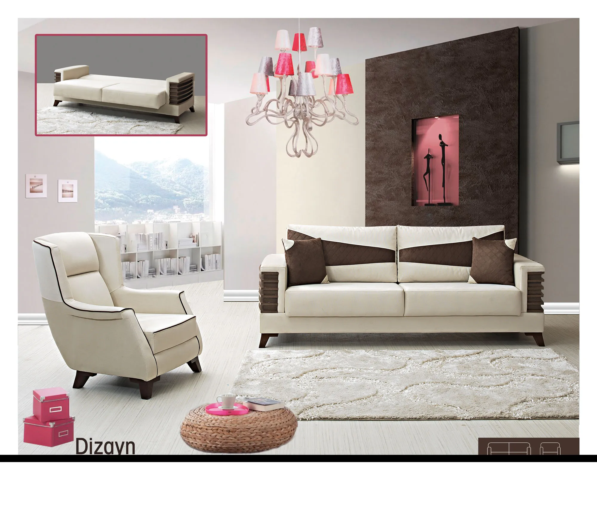 Inegol & Kayseri Luxury Furniture Collection Model 91 — Furniture, Bedroom Suites, Sofa Sets & Carpets | AFRIMEKS Foreign Trade