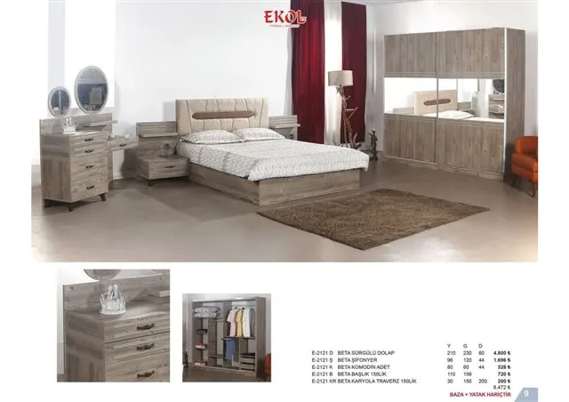 Ekol Ergonomic Storage Bed, Headboard & Armchair Series No: 009 — Furniture, Bedroom Suites, Sofa Sets & Carpets | AFRIMEKS Foreign Trade