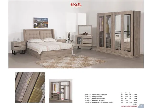 Ekol Ergonomic Storage Bed, Headboard & Armchair Series No: 013 — Furniture, Bedroom Suites, Sofa Sets & Carpets | AFRIMEKS Foreign Trade