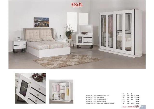 Ekol Ergonomic Storage Bed, Headboard & Armchair Series No: 015 — Furniture, Bedroom Suites, Sofa Sets & Carpets | AFRIMEKS Foreign Trade