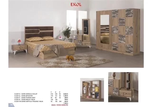 Ekol Ergonomic Storage Bed, Headboard & Armchair Series No: 016 — Furniture, Bedroom Suites, Sofa Sets & Carpets | AFRIMEKS Foreign Trade