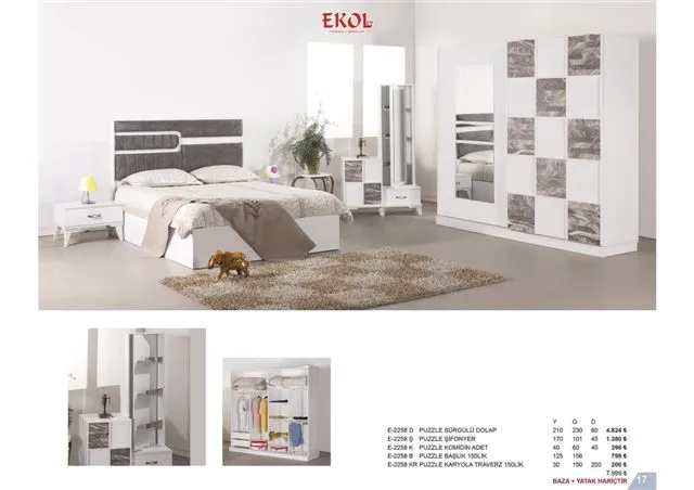 Ekol Ergonomic Storage Bed, Headboard & Armchair Series No: 017 — Furniture, Bedroom Suites, Sofa Sets & Carpets | AFRIMEKS Foreign Trade