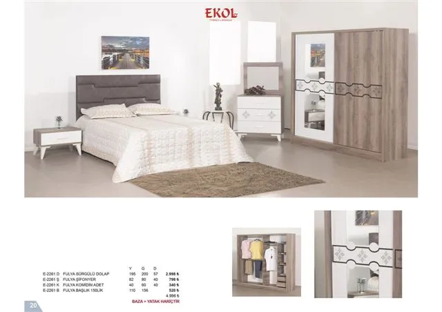 Ekol Ergonomic Storage Bed, Headboard & Armchair Series No: 020 — Furniture, Bedroom Suites, Sofa Sets & Carpets | AFRIMEKS Foreign Trade