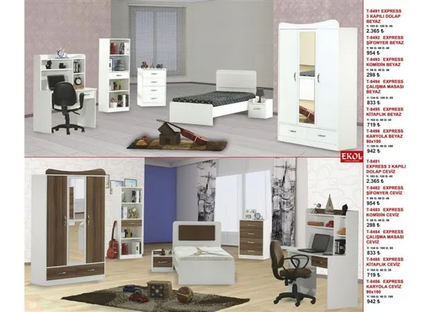 Ekol Ergonomic Storage Bed, Headboard & Armchair Series No: 058 — Furniture, Bedroom Suites, Sofa Sets & Carpets | AFRIMEKS Foreign Trade