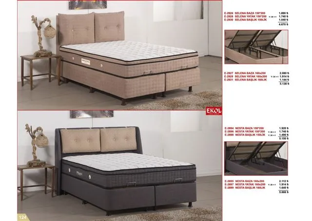 Ekol Ergonomic Storage Bed, Headboard & Armchair Series No: 124 — Furniture, Bedroom Suites, Sofa Sets & Carpets | AFRIMEKS Foreign Trade