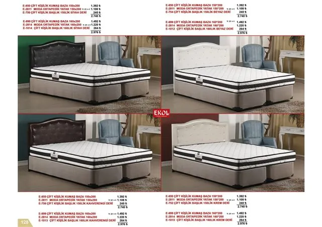 Ekol Ergonomic Storage Bed, Headboard & Armchair Series No: 128 — Furniture, Bedroom Suites, Sofa Sets & Carpets | AFRIMEKS Foreign Trade