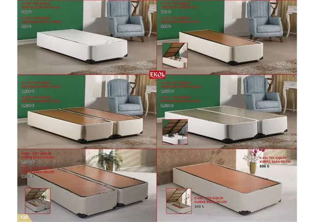 Ekol Ergonomic Storage Bed, Headboard & Armchair Series No: 130 — Furniture, Bedroom Suites, Sofa Sets & Carpets | AFRIMEKS Foreign Trade