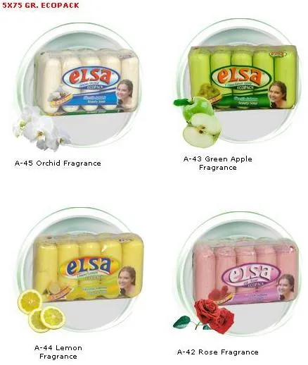 Elsa & Pemila Natural Herbal Bar Hand & Bath Soap Model 24 — Cleaning Products, Baby Diapers & Personal Care | AFRIMEKS Foreign Trade