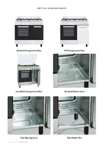 4-Burner Gas Freestanding Cooker & Grill (LPG/Natural Gas) Model 16 — Major Appliances, Refrigeration & Consumer Electronics | AFRIMEKS Foreign Trade