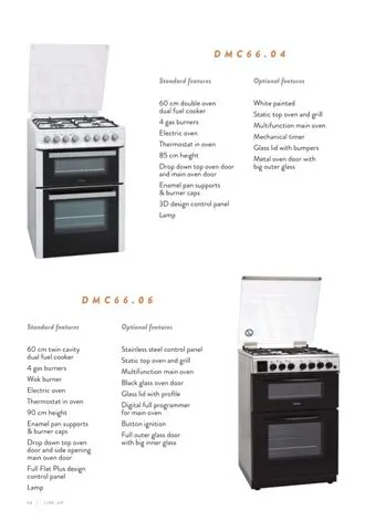4-Burner Gas Freestanding Cooker & Grill (LPG/Natural Gas) Model 85 — Major Appliances, Refrigeration & Consumer Electronics | AFRIMEKS Foreign Trade