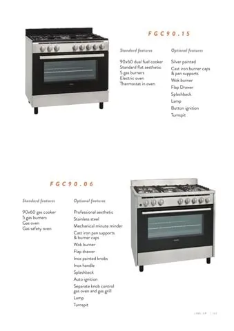 4-Burner Gas Freestanding Cooker & Grill (LPG/Natural Gas) Model 161 — Major Appliances, Refrigeration & Consumer Electronics | AFRIMEKS Foreign Trade