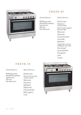 4-Burner Gas Freestanding Cooker & Grill (LPG/Natural Gas) Model 116 — Major Appliances, Refrigeration & Consumer Electronics | AFRIMEKS Foreign Trade