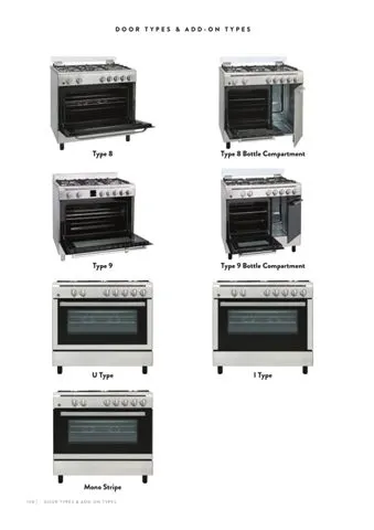 4-Burner Gas Freestanding Cooker & Grill (LPG/Natural Gas) Model 13 — Major Appliances, Refrigeration & Consumer Electronics | AFRIMEKS Foreign Trade