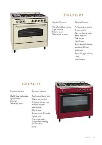 4-Burner Gas Freestanding Cooker & Grill (LPG/Natural Gas) Model 121 — Major Appliances, Refrigeration & Consumer Electronics | AFRIMEKS Foreign Trade