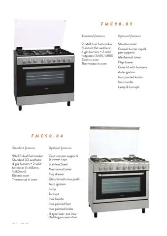 4-Burner Gas Freestanding Cooker & Grill (LPG/Natural Gas) Model 59 — Major Appliances, Refrigeration & Consumer Electronics | AFRIMEKS Foreign Trade