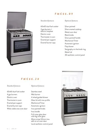 4-Burner Gas Freestanding Cooker & Grill (LPG/Natural Gas) Model 77 — Major Appliances, Refrigeration & Consumer Electronics | AFRIMEKS Foreign Trade
