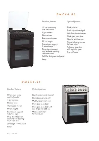 4-Burner Gas Freestanding Cooker & Grill (LPG/Natural Gas) Model 127 — Major Appliances, Refrigeration & Consumer Electronics | AFRIMEKS Foreign Trade