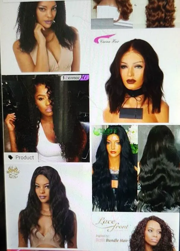 Natural Look Synthetic & Human Hair Wigs / Hairpieces Model 40 — Cleaning Products, Baby Diapers & Personal Care | AFRIMEKS Foreign Trade