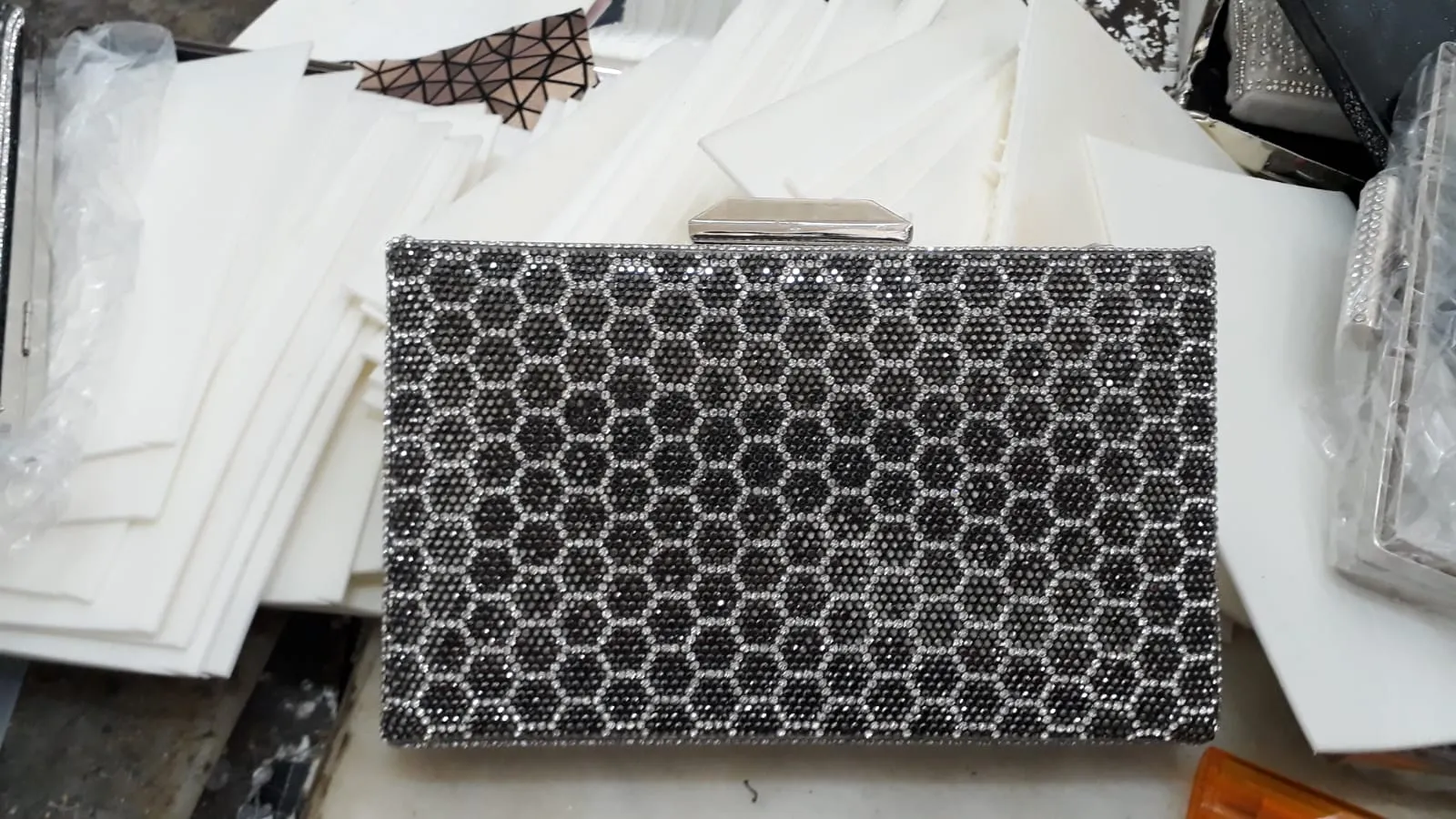 Luxury Rhinestone Evening Clutch & Gala Handbag Model 9 — Women's Handbags, Shoulder Bags & Evening Clutches | AFRIMEKS Foreign Trade
