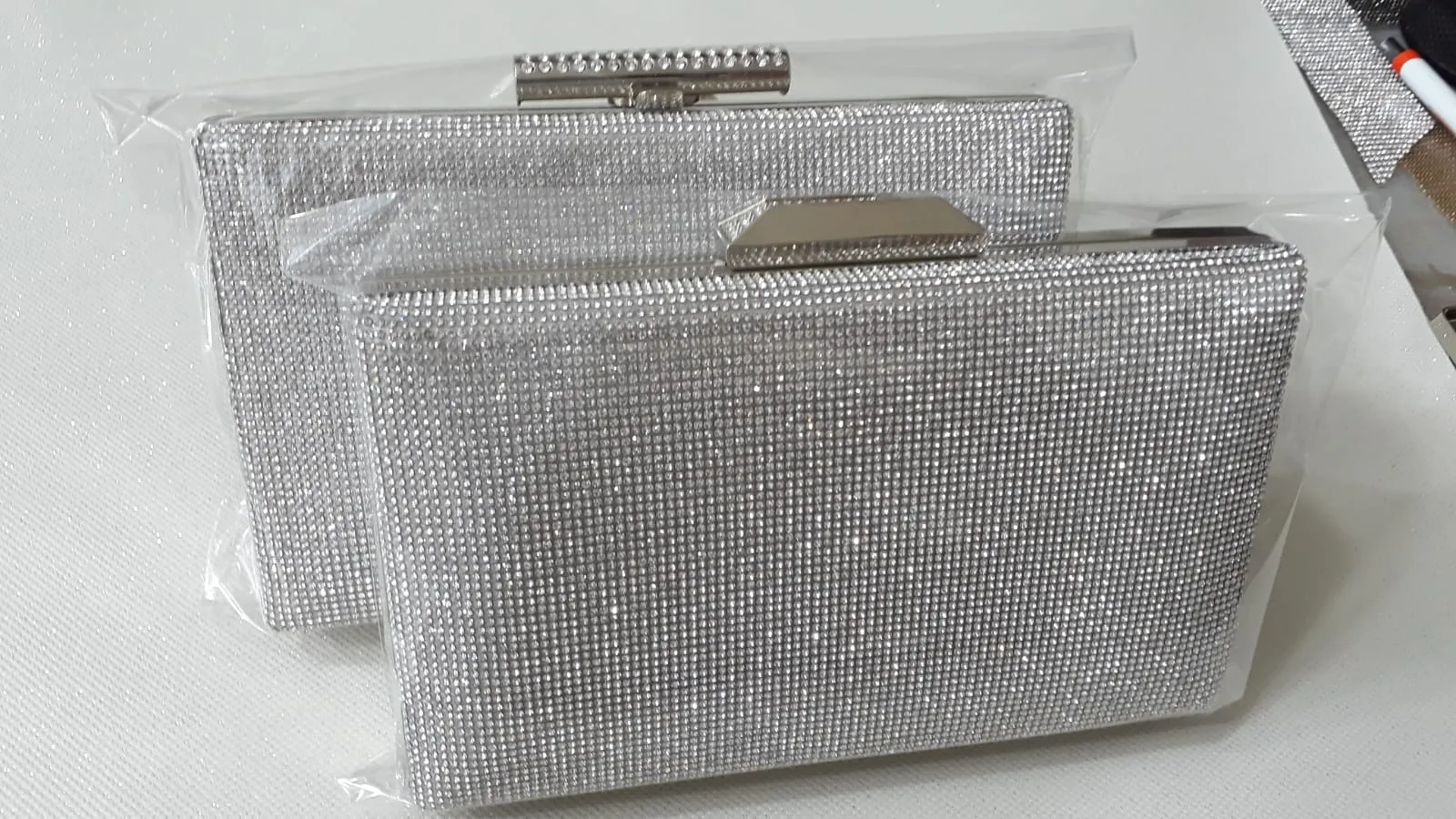 Luxury Rhinestone Evening Clutch & Gala Handbag Model 20 — Women's Handbags, Shoulder Bags & Evening Clutches | AFRIMEKS Foreign Trade