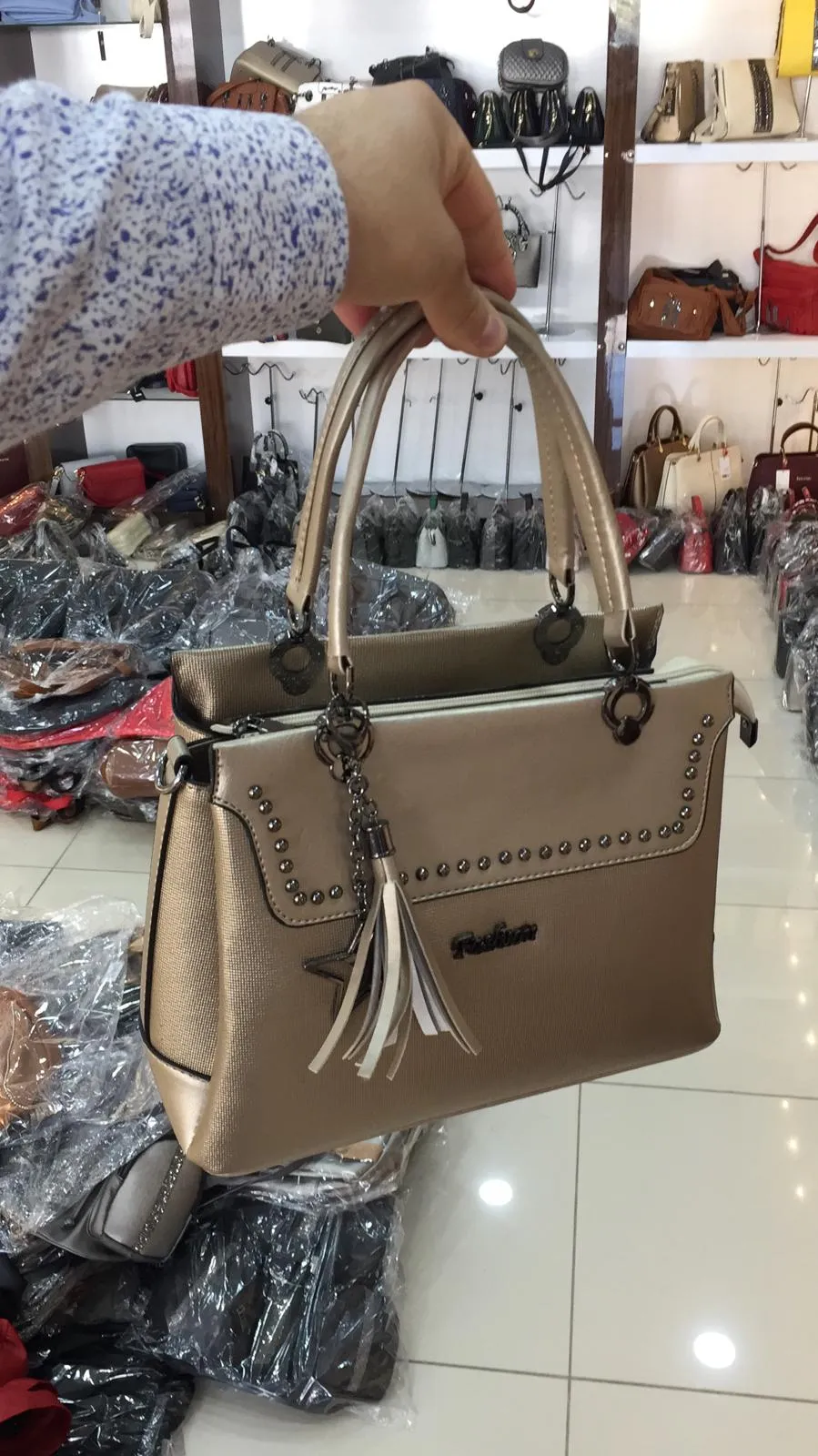 Luxury Women's Daily Shoulder & Handbag — Export Series Model 243 — Women's Handbags, Shoulder Bags & Evening Clutches | AFRIMEKS Foreign Trade