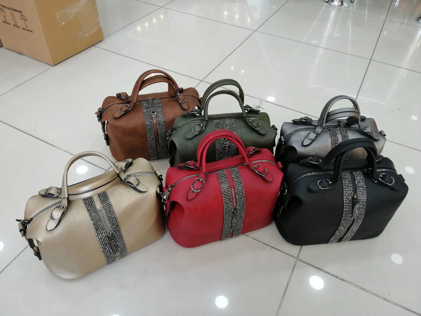 Luxury Women's Daily Shoulder & Handbag — Export Series Model 378 — Women's Handbags, Shoulder Bags & Evening Clutches | AFRIMEKS Foreign Trade
