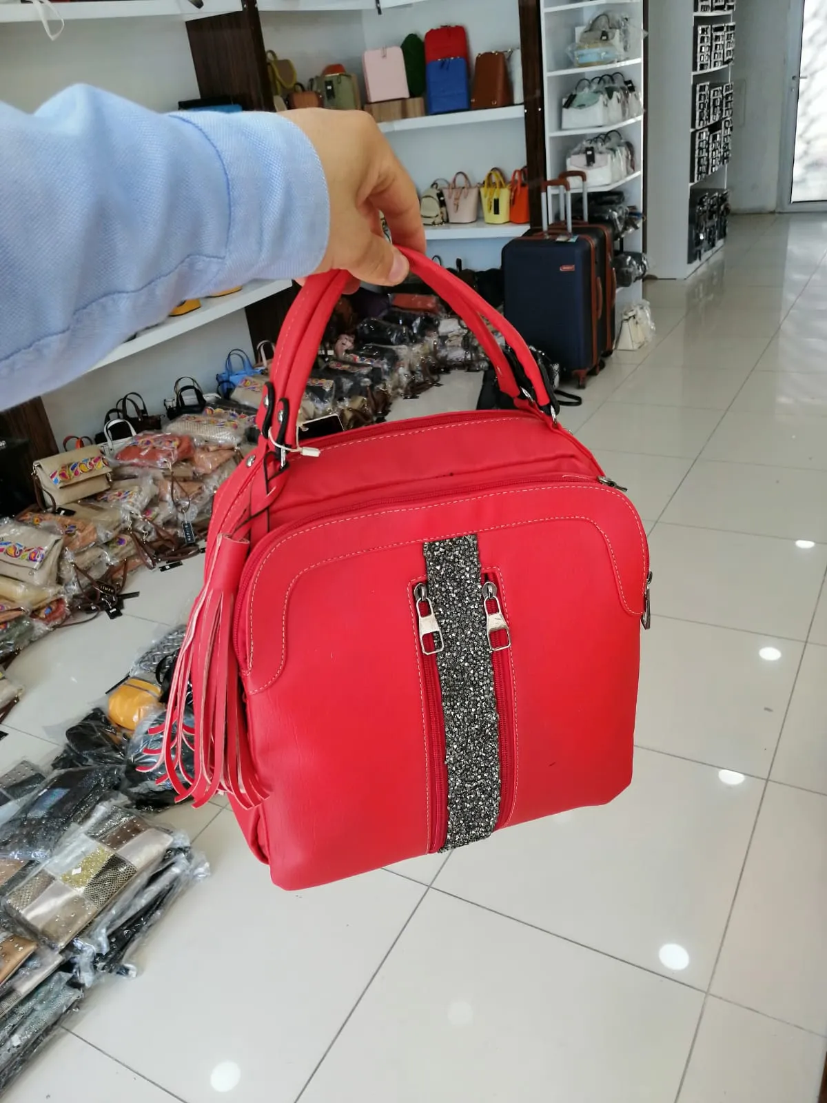 Luxury Women's Daily Shoulder & Handbag — Export Series Model 402 — Women's Handbags, Shoulder Bags & Evening Clutches | AFRIMEKS Foreign Trade