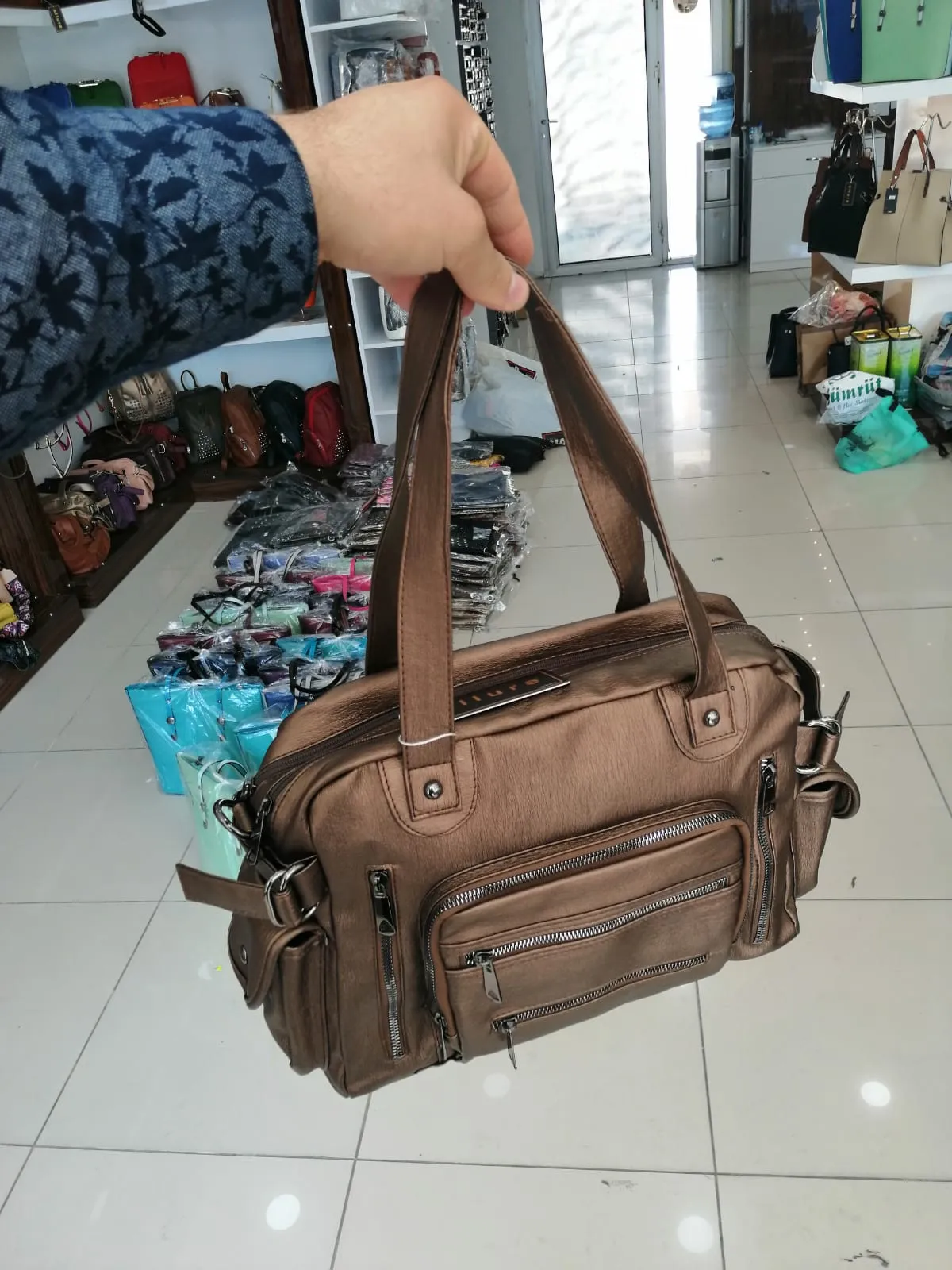 Luxury Women's Daily Shoulder & Handbag — Export Series Model 61 — Women's Handbags, Shoulder Bags & Evening Clutches | AFRIMEKS Foreign Trade