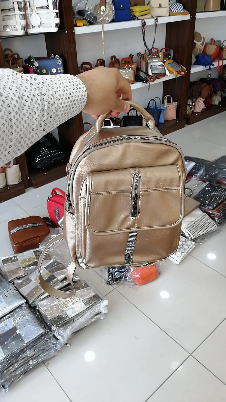 Luxury Women's Daily Shoulder & Handbag — Export Series Model 419 — Women's Handbags, Shoulder Bags & Evening Clutches | AFRIMEKS Foreign Trade
