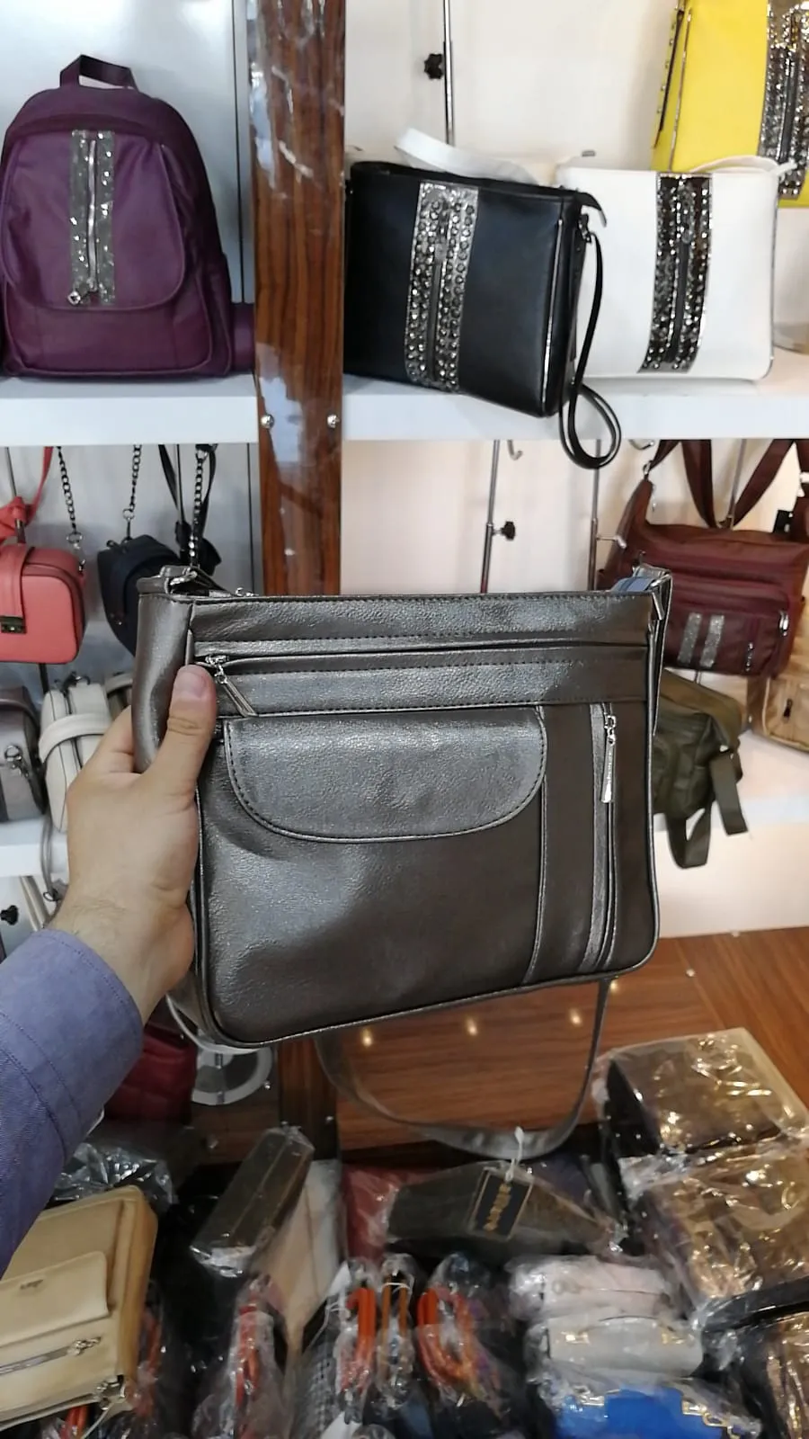 Luxury Women's Daily Shoulder & Handbag — Export Series Model 32 — Women's Handbags, Shoulder Bags & Evening Clutches | AFRIMEKS Foreign Trade