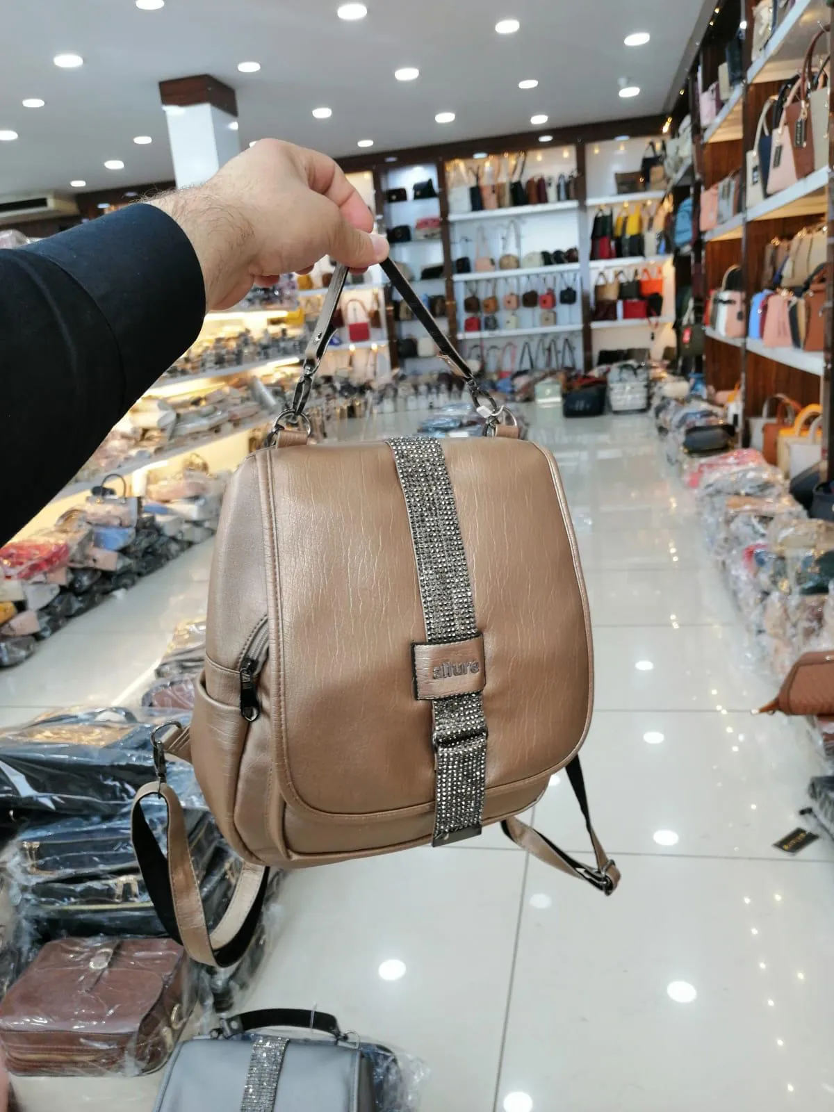 Luxury Women's Daily Shoulder & Handbag — Export Series Model 404 — Women's Handbags, Shoulder Bags & Evening Clutches | AFRIMEKS Foreign Trade