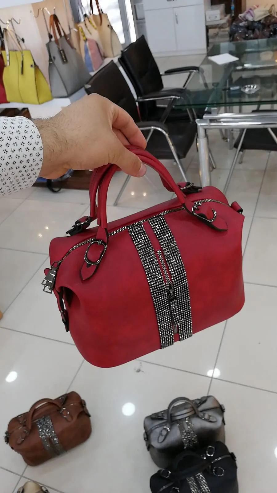 Luxury Women's Daily Shoulder & Handbag — Export Series Model 71 — Women's Handbags, Shoulder Bags & Evening Clutches | AFRIMEKS Foreign Trade