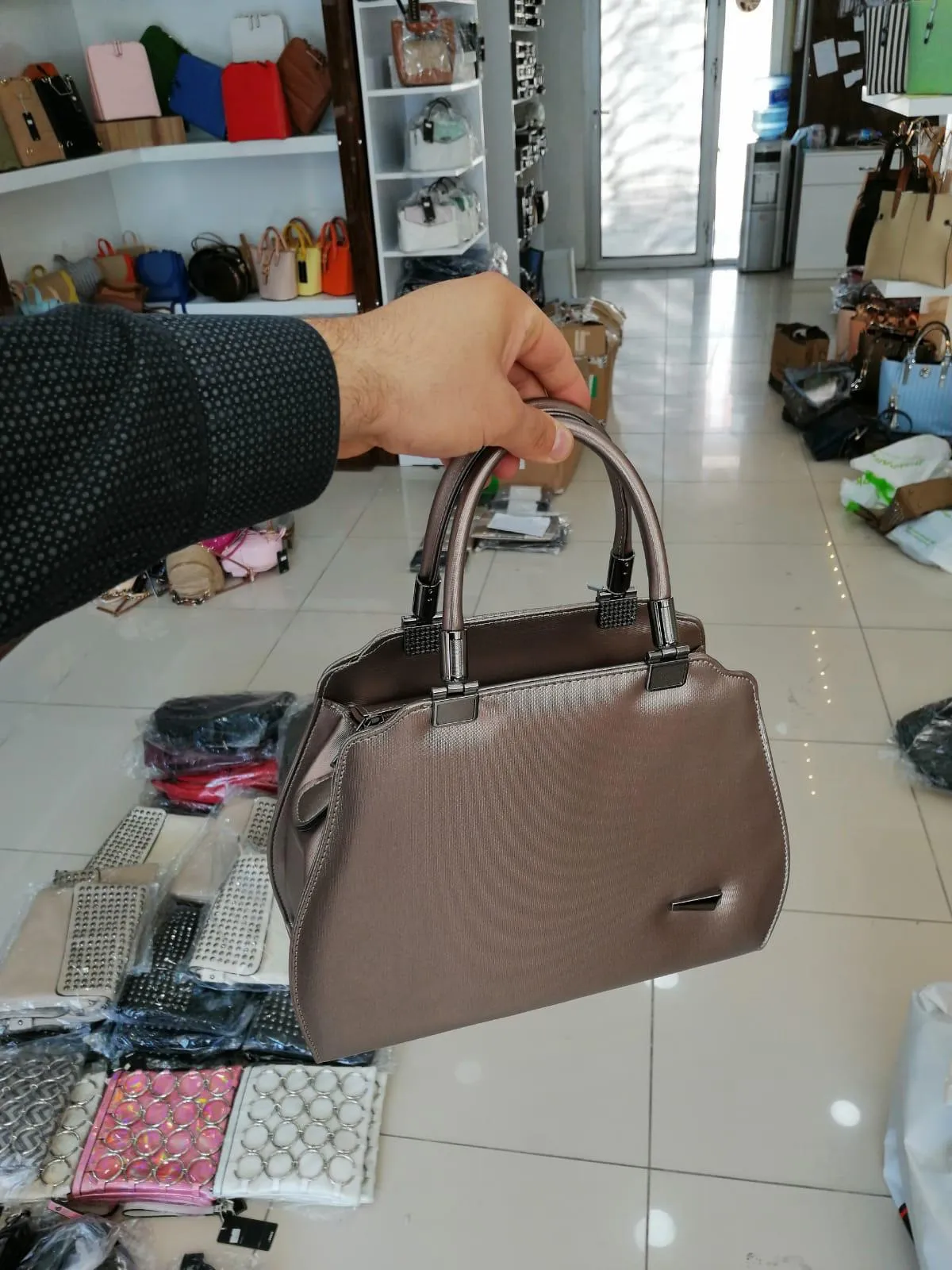 Luxury Women's Daily Shoulder & Handbag — Export Series Model 445 — Women's Handbags, Shoulder Bags & Evening Clutches | AFRIMEKS Foreign Trade