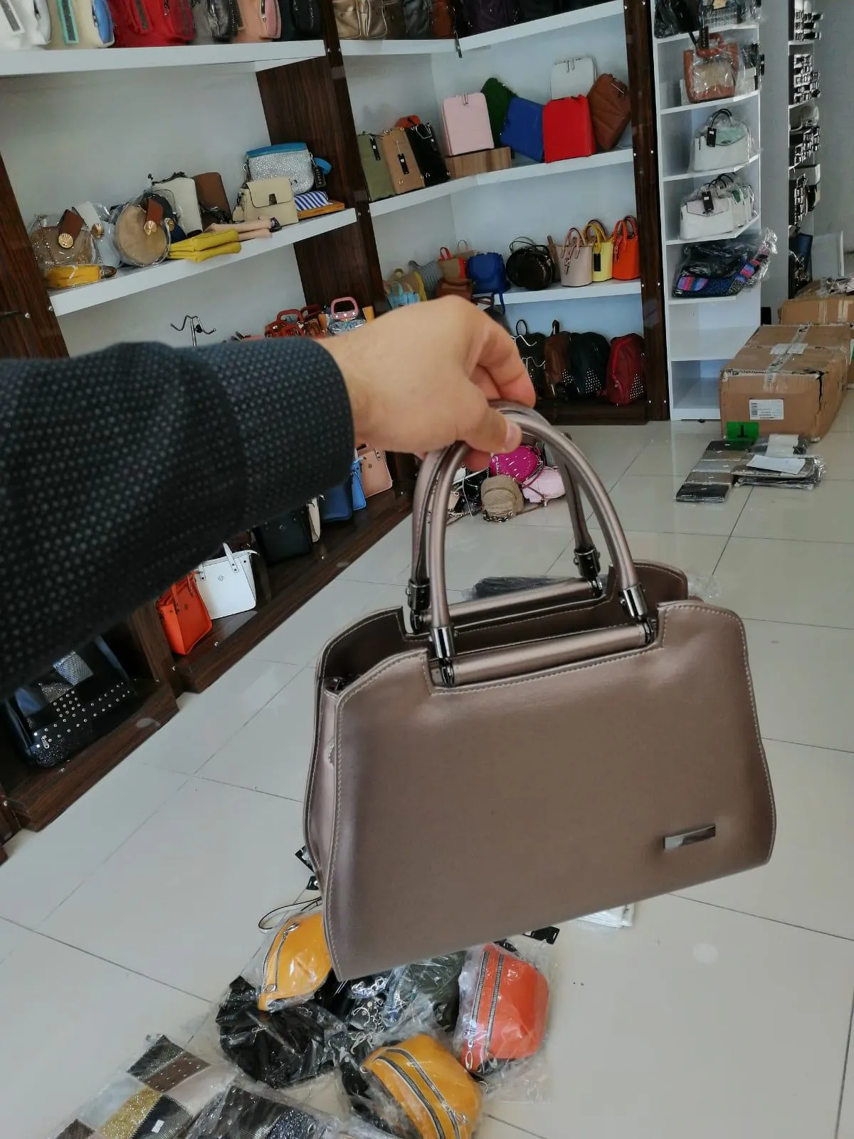 Luxury Women's Daily Shoulder & Handbag — Export Series Model 354 — Women's Handbags, Shoulder Bags & Evening Clutches | AFRIMEKS Foreign Trade