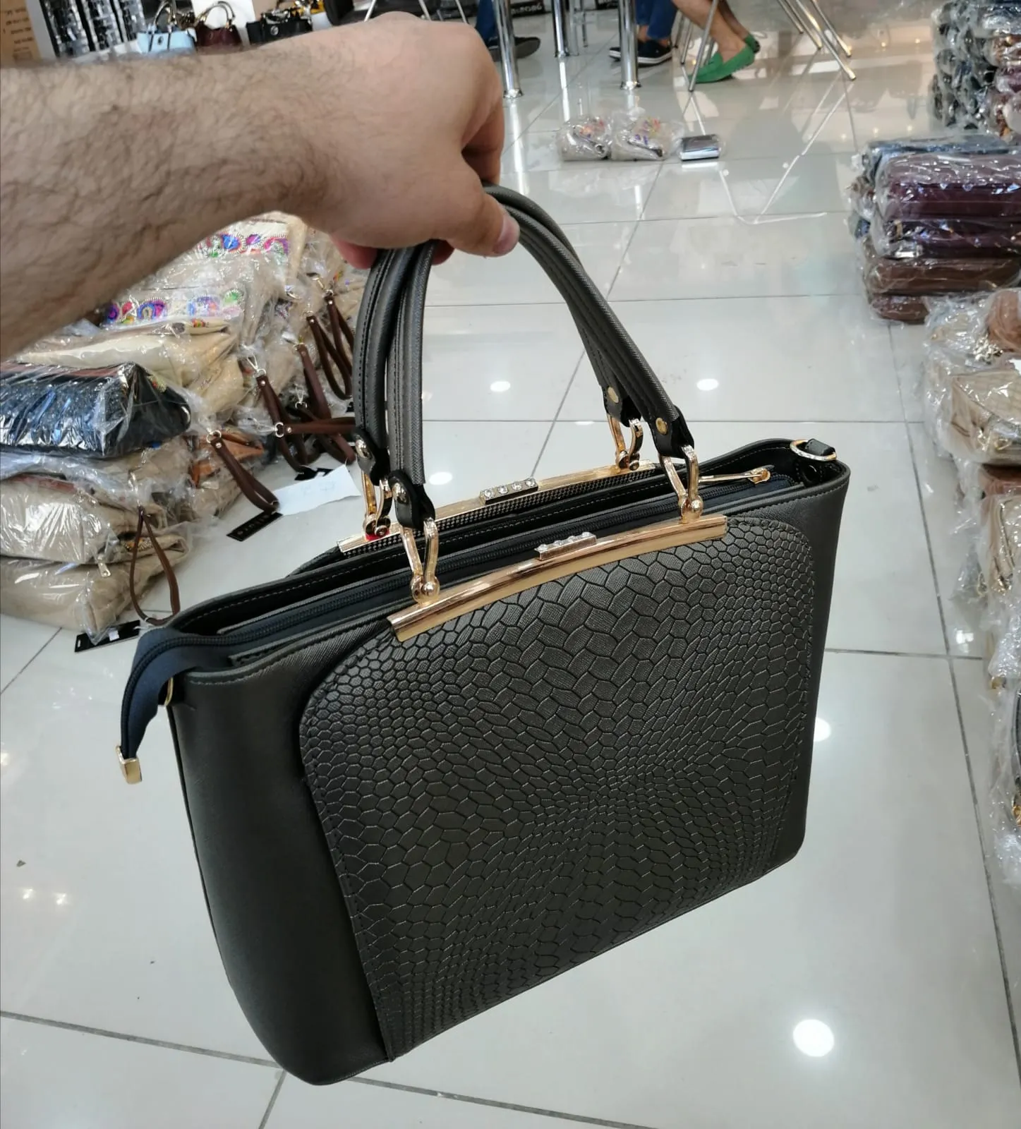 Luxury Women's Daily Shoulder & Handbag — Export Series Model 36 — Women's Handbags, Shoulder Bags & Evening Clutches | AFRIMEKS Foreign Trade