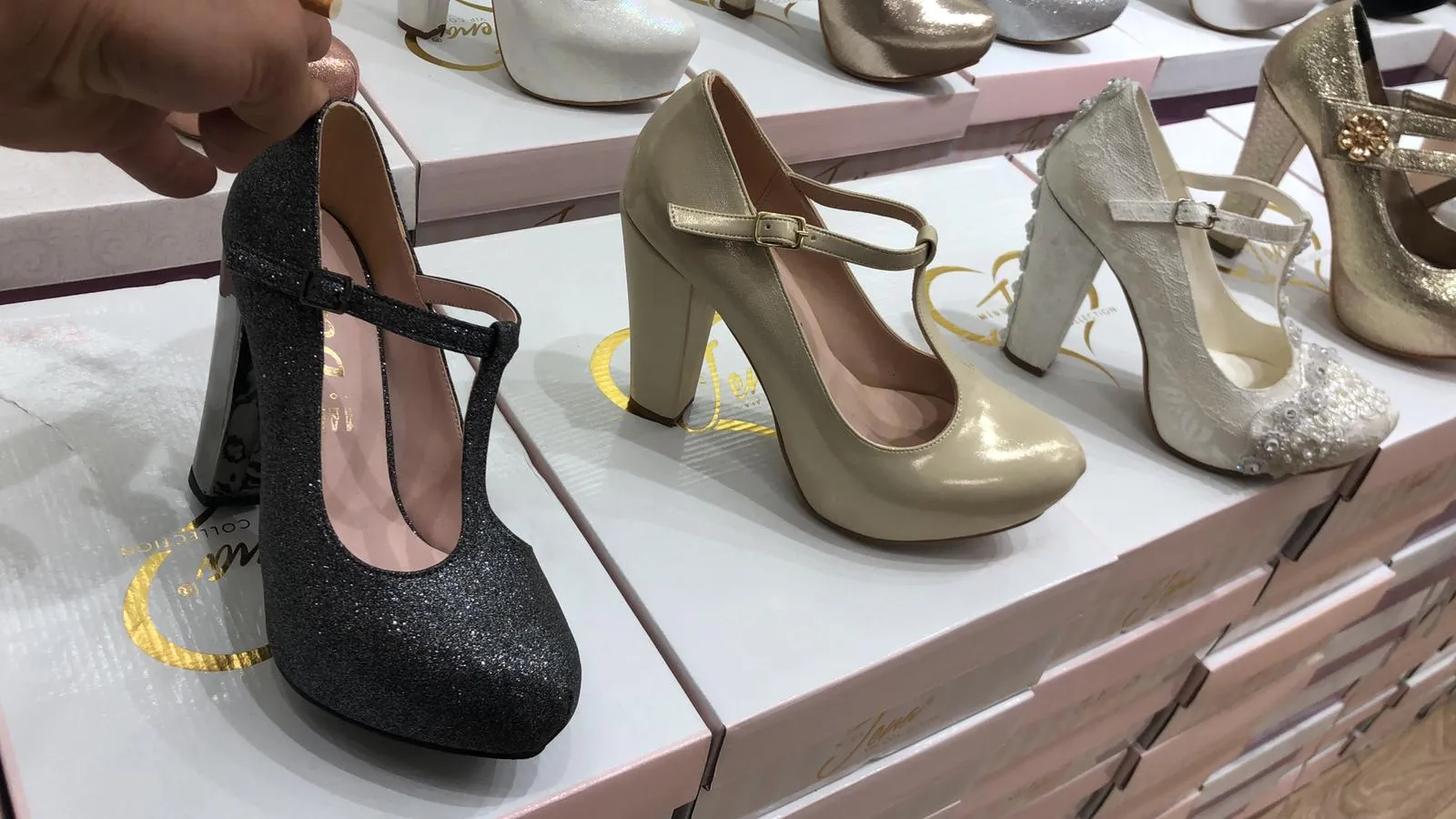 Luxury Stone Embellished Bridal & Evening Shoes Model 51 — Casual, Bridal & Formal Evening Footwear Collections | AFRIMEKS Foreign Trade