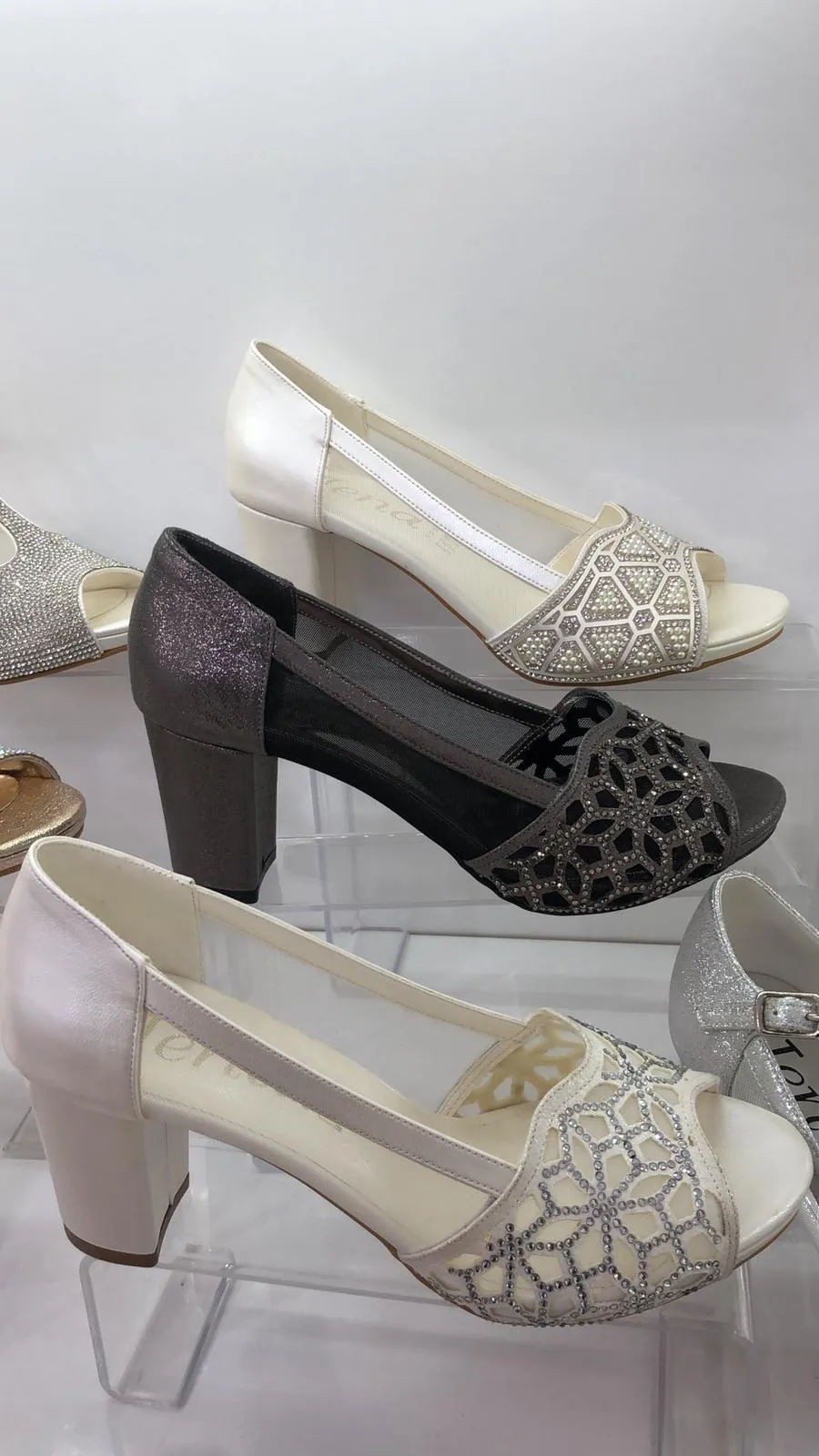 Luxury Stone Embellished Bridal & Evening Shoes Model 57 — Casual, Bridal & Formal Evening Footwear Collections | AFRIMEKS Foreign Trade