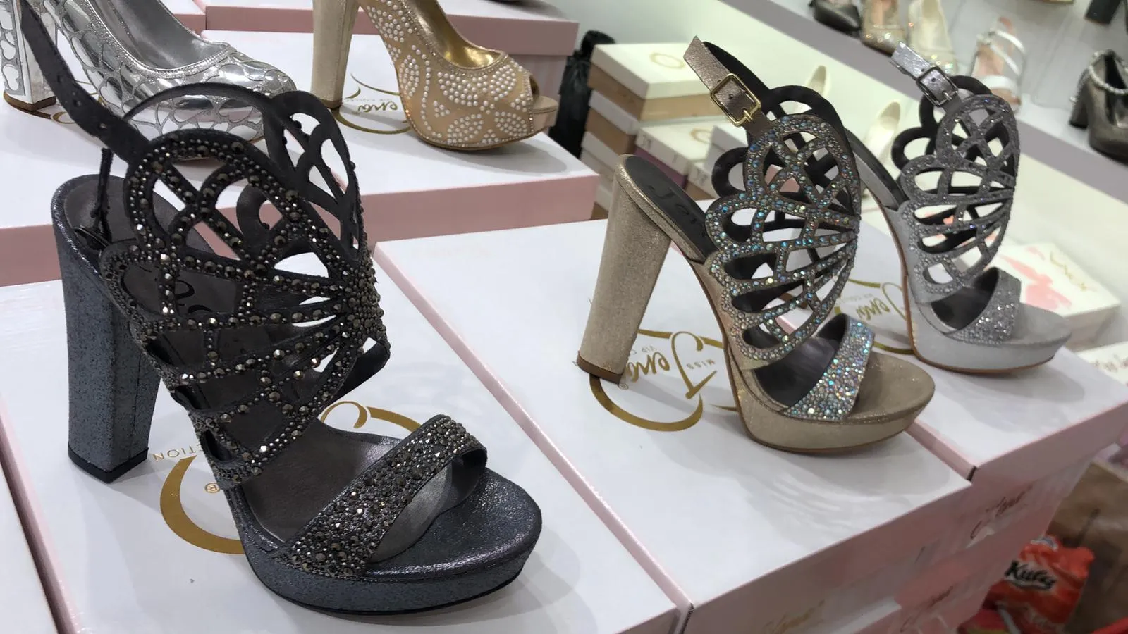 Luxury Stone Embellished Bridal & Evening Shoes Model 43 — Casual, Bridal & Formal Evening Footwear Collections | AFRIMEKS Foreign Trade
