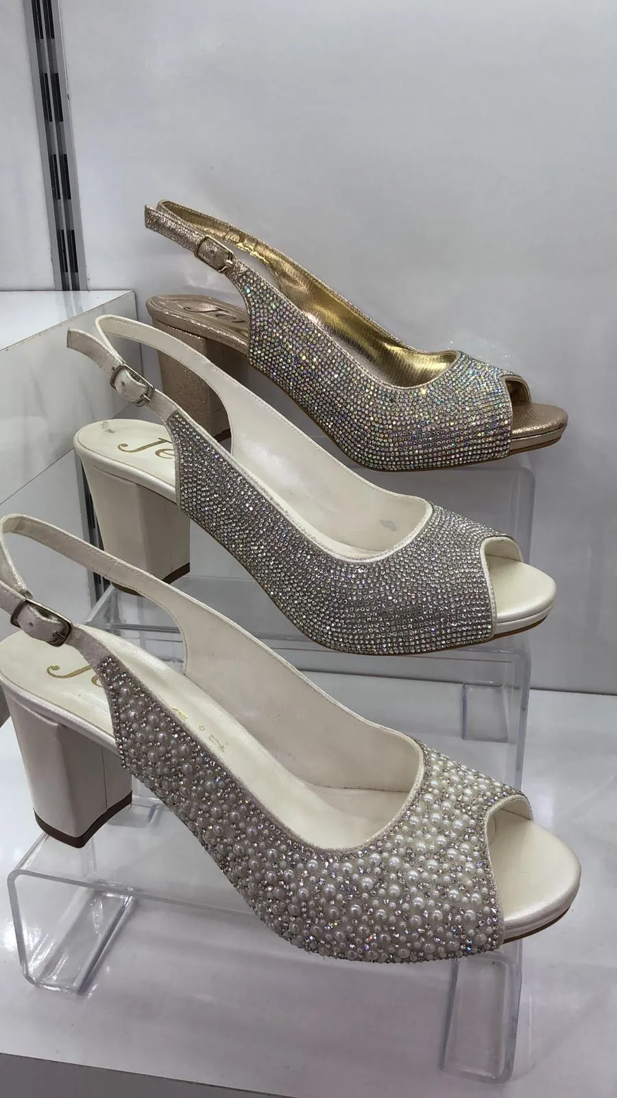 Luxury Stone Embellished Bridal & Evening Shoes Model 39 — Casual, Bridal & Formal Evening Footwear Collections | AFRIMEKS Foreign Trade