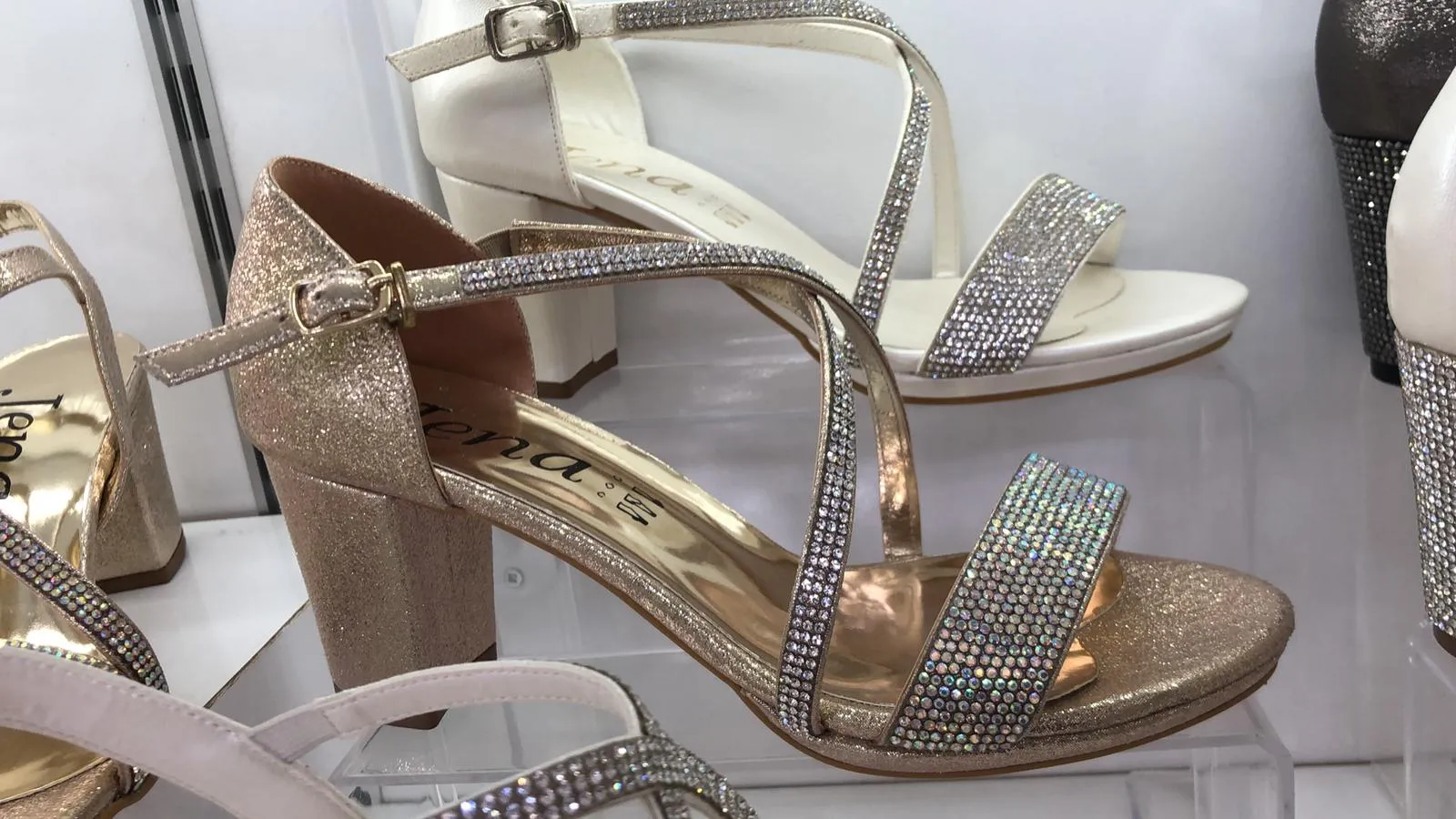 Luxury Stone Embellished Bridal & Evening Shoes Model 49 — Casual, Bridal & Formal Evening Footwear Collections | AFRIMEKS Foreign Trade